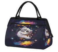 Cute Koala Travel Duffle Bag for Women Men Kids Boys Girls Weekend Overnight Bags 24 L Holdall Tote Cabin Bag for Sports Gym Yoga