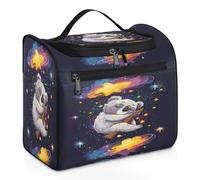 Cute Koala Travel Toiletry Bag for Women Men Kids Girls Boys 11.2 L Big Cosmetic Makeup Bag Hanging Wash Pouch Bag Toiletries Organizer Shower Bag