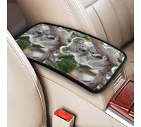 Cute Koala, Vehicle Center Console Armrest Cover Pad Soft Comfort Car Handrail Box Cushion Universal