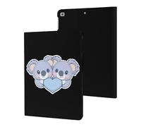 Cute Koalas With Love Heart Case Compatible with iPad 10th 9th / 8th / 7th Generation (2021/2020/2019)