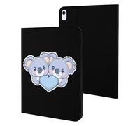 Cute Koalas With Love Heart Case Compatible with iPad 10th 9th / 8th / 7th Generation (2021/2020/2019)