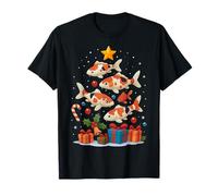 Cute Koi Fish Carp Nishikigoi Japan Christmas Tree Xmas T-Shirt