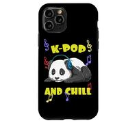 Cute Kpop Music Panda K Pop And Chill Vibes Case for iPhone 11 Pro