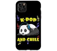 Cute Kpop Music Panda K Pop And Chill Vibes Case for iPhone 11 Pro Max