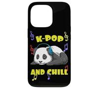 Cute Kpop Music Panda K Pop And Chill Vibes Case for iPhone 13 Pro