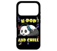 Cute Kpop Music Panda K Pop And Chill Vibes Case for iPhone 17 Pro