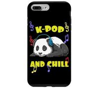 Cute Kpop Music Panda K Pop And Chill Vibes Case for iPhone 7 Plus/8 Plus