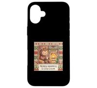 Cute Krampus Cocoa Funny Christmas Holiday Graphic Top Case for iPhone 16 Plus