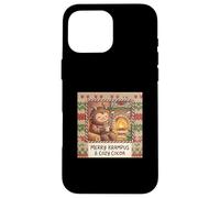 Cute Krampus Cocoa Funny Christmas Holiday Graphic Top Case for iPhone 16 Pro Max