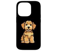 Cute Labradoodle Golden-doodle Furry Puppy Dog Cartoon Case for iPhone 14 Pro