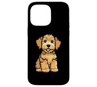 Cute Labradoodle Golden-doodle Furry Puppy Dog Cartoon Case for iPhone 14 Pro Max