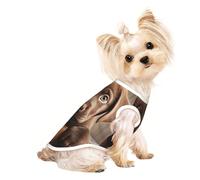 Cute Labrador Dog 1 Print Dog Shirt Summer Pet T-Shirts Stretchy Cats Dogs Tee Shirt Sleeveless Tank Top Dogs Vest