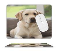 Cute Labrador Dog Mouse Pad Mouse Mat 10 X 8 Inch