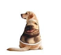 Cute Labrador Dog Print Dog Shirts for Pet, Soft Breathable Vest Lightweight Stretchy Pet T-Shirt for Medium Dog