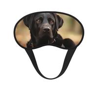 Cute Labrador Dog Sleep Mask Soft Comfortable Eye Mask with Adjustable Strapblackout Eye Sleep Shade Cover for Women Girls Men Travel Yoga Nap Shift Work