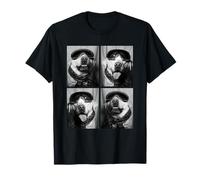 Cute Labradors with Snow Goggles Scarf Funny Winter Dogs T-Shirt