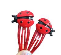 Cute Ladybird Hair Clip/Hair Rope Hair Clip Taking Photo For Woman Girl Christmas Halloween Anti-Slip Tiaras Anti-slip Cloth Hair Ties Colorful Hair Tie For Thin Hair Long Hair Ties