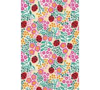 Cute Ladybird Morning Notebook A5: Lined, 96 pages, Paperback. Journaling, diary, notetaking, planner.