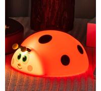 Cute Ladybug Nightlight for Baby, Soft Silicone Red Beetle Night Light for Nursery Kids Room Bedroom, 3 Levels Dimmable Touch Bedside Lamp Table Desk Lamp, Christmas Gifts for Girls and Boys (Ladybug)
