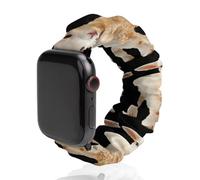 Cute Lamb Sheep Cute Watch Band Scrunchies Compatible with IWatch 38mm 40mm 42mm 44mm Elastic Strap