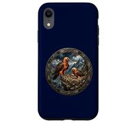 Cute Lamb Vulture Bird Watcher Bearded Vulture Bird of Prey Birds Case for iPhone XR