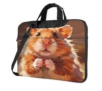 Cute Laptop Tote Bag Laptop Briefcase With Shoulder Straps & Handle Computer Bag For Work Travel, Cute Mouse, 14 inch