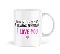 Cute Leaving Work Mug - Remember I Will Always Love You - Colleague Office Gifts - Emigration Farewell Mugs for Work Colleagues Gift MBH828