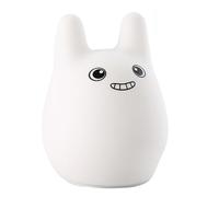 Cute LED Children Night Light, Chickwin Portable Kids Silicone Lamp Baby Suckle Color Dual Modes USB Rechargeable Lighting Sensitive Tap Control for Baby Adults Bedroom Soft Touch Safe for Kids (D)