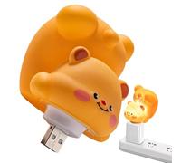 Cute - LED , Rechargeable Touch Lamp | Kids with USB Voice Control 7 Colors Changing, Children Animals, Lamp