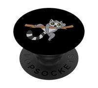 Cute Lemur Animal Kids Lemurs PopSockets Adhesive PopGrip