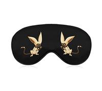 Cute Lemur Monkey Eye Mask for Sleeping Blackout Night Blindfold with Adjustable Strap for Men Women Travel Yoga Nap