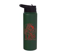 Cute Leo Zodiac Lion Confident Loyal Bold Courageous Stainless Steel Insulated Water Bottle
