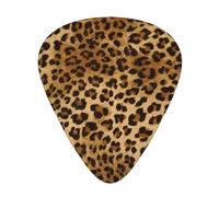 Cute Leopard Print,12 Pcs Guitar Pick,3 Different Thickness Plectrums for Acoustic Guitar Bass Ukulele (0.46mm 0.96mm 0.71mm)