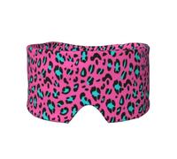 Cute Leopard Print (2), Full Eye Covers Light Blocking Eye Mask Sleep Eye and Ear Muffs