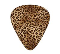 Cute Leopard Print Guitar Picks 12pcs for Electric Guitar Ukulele Accessories for Girls