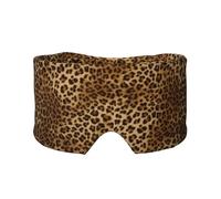 Cute Leopard Print Print Soft Eye and Ear Muffs for Adults Sleeping Protection Cover for Travel Nap Relief
