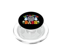 Cute Leopard Smile Face Back to School Bash Teacher Student PopSockets PopGrip for MagSafe