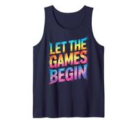 Cute LET THE Games Begin Snack Teacher Play On Kids Fun Tank Top