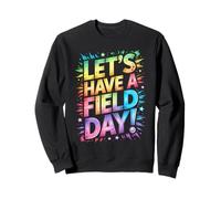 Cute LET'S HAVE A FIELD DAY Games Begin Teacher Run On P.E Sweatshirt
