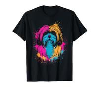 Cute Lhasa Apso Dog Graphic T-Shirt