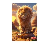 Cute Lions Jigsaw Puzzles for Adults 1500, Fun Challenging Educational Games, Difficult Jigsaw Puzzles for Adults, Puzzle 1500 Pieces