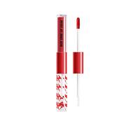Cute Lip Balm Double Lip Gloss Lipstick Non Stick Cup Long Lasting Lip Gloss Velvet Lipstick For The Perfect Lip Look Lip Gloss Packaging Bags (K, One Size)