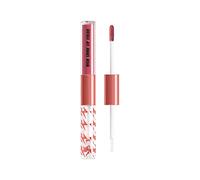 Cute Lip Balm Double Lip Gloss Lipstick Non Stick Cup Long Lasting Lip Gloss Velvet Lipstick For The Perfect Lip Look Lip Gloss Packaging Bags (I, One Size)