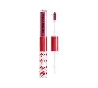 Cute Lip Balm Double Lip Gloss Lipstick Non Stick Cup Long Lasting Lip Gloss Velvet Lipstick For The Perfect Lip Look Lip Gloss Packaging Bags (P, One Size)