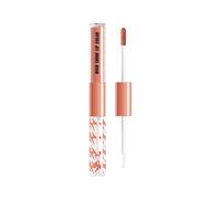 Cute Lip Balm Double Lip Gloss Lipstick Non Stick Cup Long Lasting Lip Gloss Velvet Lipstick For The Perfect Lip Look Lip Gloss Packaging Bags (A, One Size)