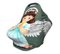 Cute little angel Versatile full-print Stroller Chair Cover/Nursing Cover, specially designed for your baby