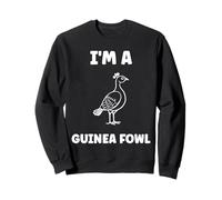 Cute little Animals birds simple i'm a guinea fowl Sweatshirt
