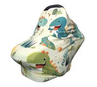 Cute little baby dinosaur Versatile full-print Stroller Chair Cover/Nursing Cover, specially designed for your baby