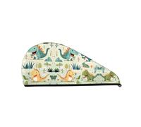 Cute little baby dinosaurShower Capï¼šgood water absorption performance and is suitable for fairies with all kinds of hair types