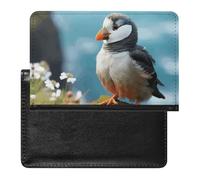 Cute Little Bird Passport Holder Passport Cover Protector Essentials with Credit Card Slots for Women Men